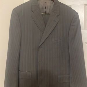 Mitchell’s Westport gray pinstripe